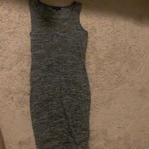 LOVE J GREY BODYCON DRESS SIZE MEDIUM